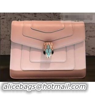 Best Price Bvlgari Serpenti Forever 20cm Crossbody Bag B42630 Pink 2019 