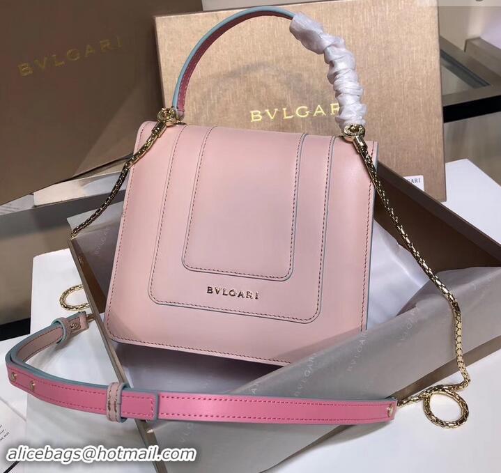 Top Quality Bvlgari Serpenti Forever 18cm Crossbody Bag B42631 Pink 2019