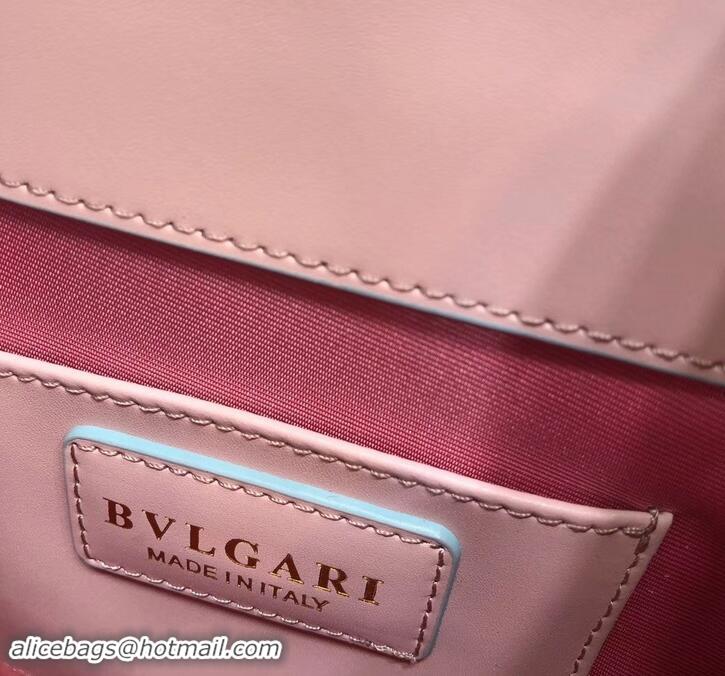 Top Quality Bvlgari Serpenti Forever 18cm Crossbody Bag B42631 Pink 2019