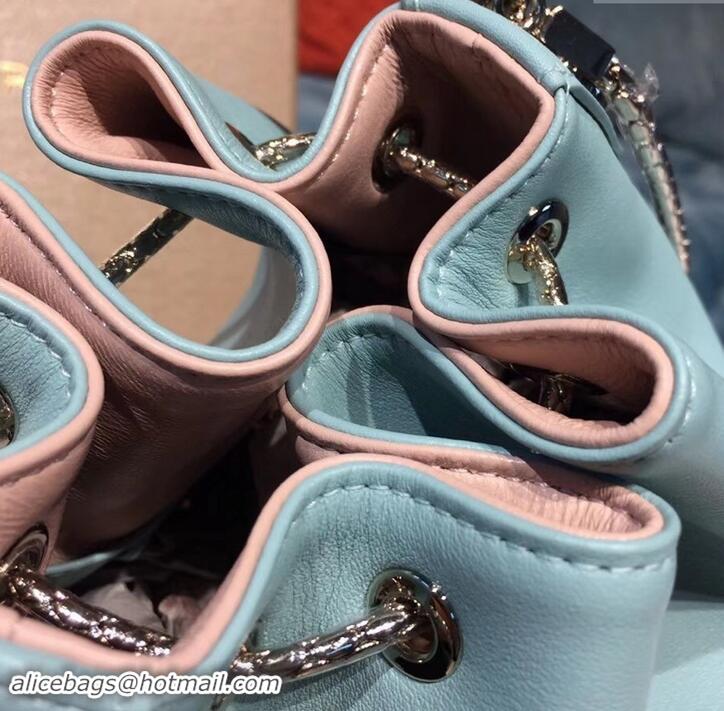 Duplicate Bvlgari Serpenti Forever Bucket Bag B42632 Turquoise 2019 