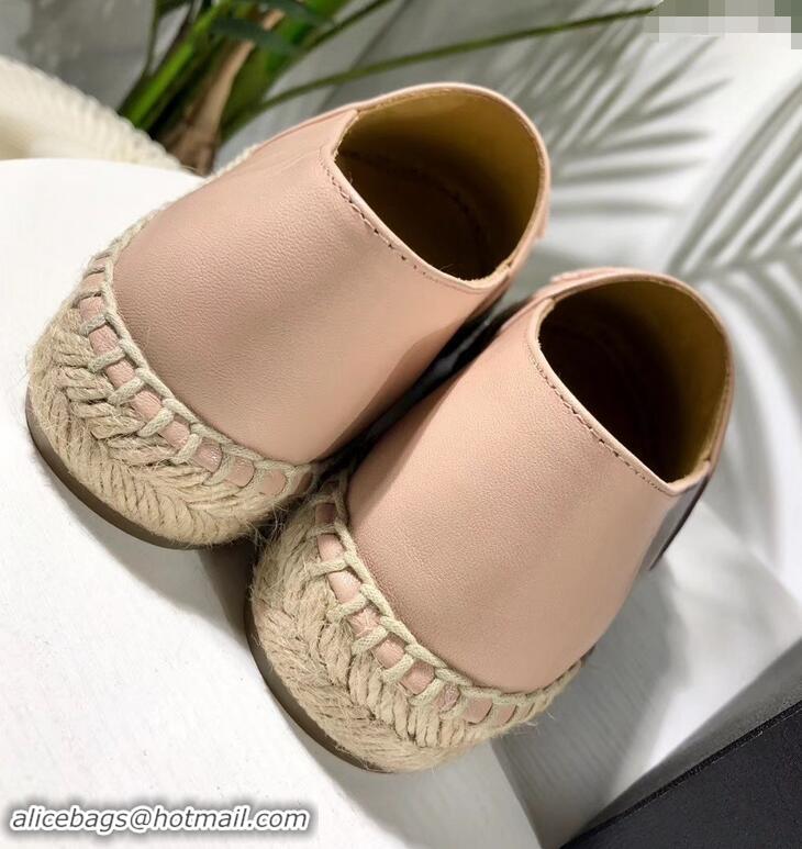 Top Design Chanel Stitching CC Logo Espadrilles GG42609 Nude