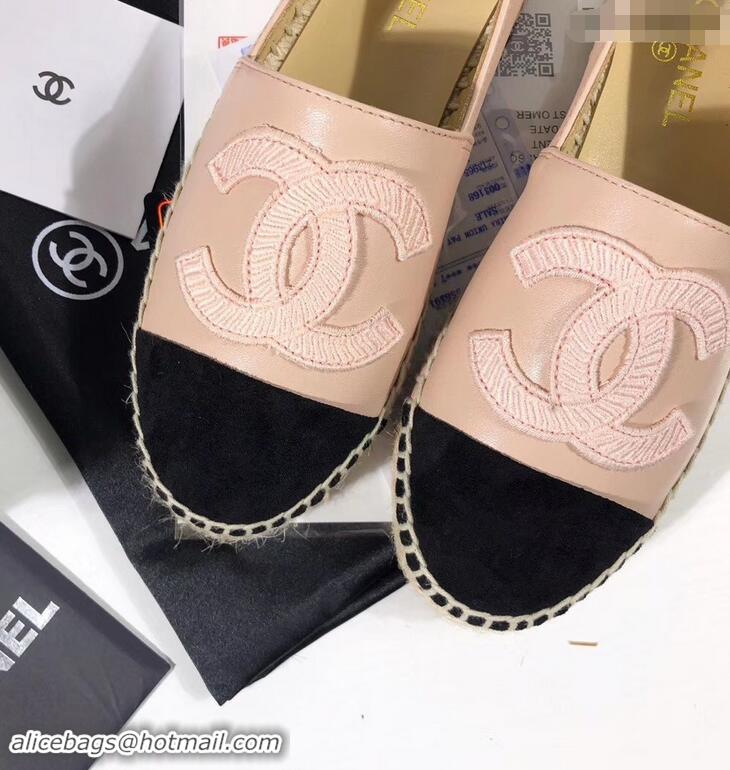 Top Design Chanel Stitching CC Logo Espadrilles GG42609 Nude