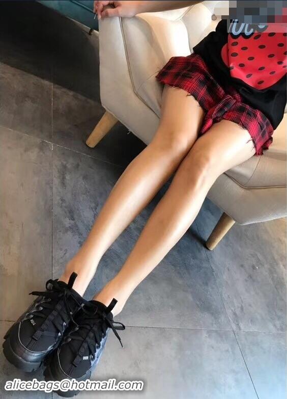 Pretty Style Dior D-Connect Sneakers in Neoprene CD2315 Black 2019