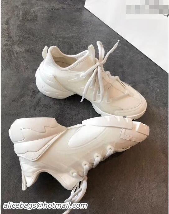 Top Grade Dior D-Connect Sneakers in Neoprene CD2315 White 2019