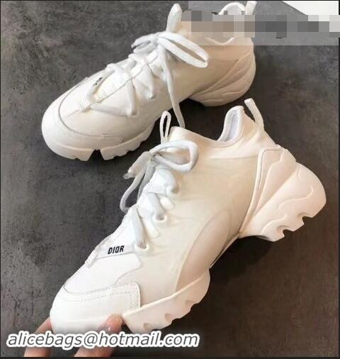 Top Grade Dior D-Connect Sneakers in Neoprene CD2315 White 2019