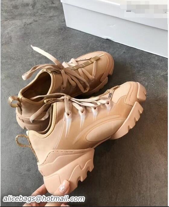 Most Popular Dior D-Connect Sneakers in Neoprene CD2315 Nude 2019