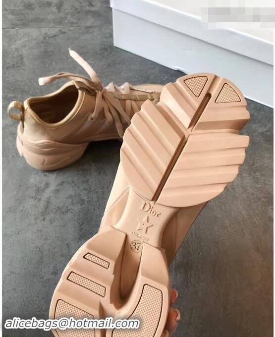 Most Popular Dior D-Connect Sneakers in Neoprene CD2315 Nude 2019