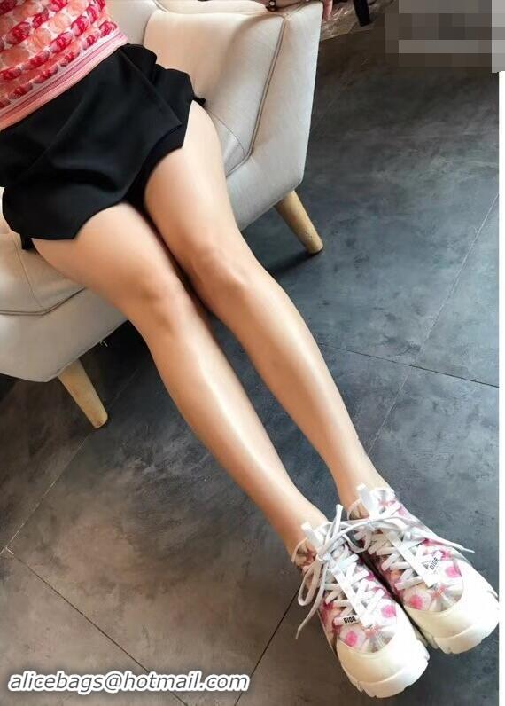 Top Grade Dior D-Connect Sneakers in Neoprene Kaleidoscope Printed CD2318 2019