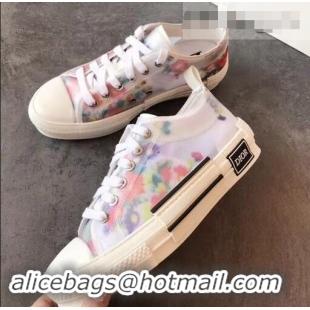 Famous Faux Dior Flowers Technical Canvas B23 Sneakers CD2321 2019