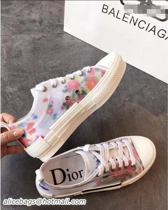 Famous Faux Dior Flowers Technical Canvas B23 Sneakers CD2321 2019