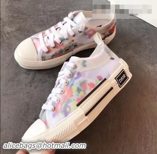 Famous Faux Dior Flowers Technical Canvas B23 Sneakers CD2321 2019