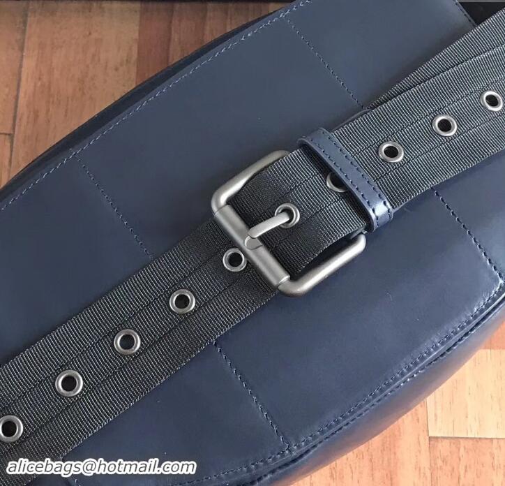 Discounts Bottega Veneta Intrecciato VN Belt Bag B402920 Navy Blue 2019