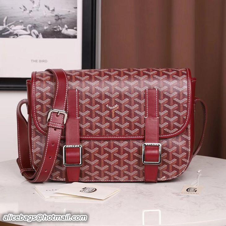 Best Price Goyard Messenger Shoulder Bag GM 8966 Burgundy