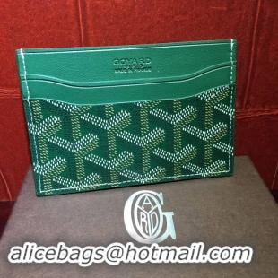 Buy Luxury Goyard Card Holder 020090 Green