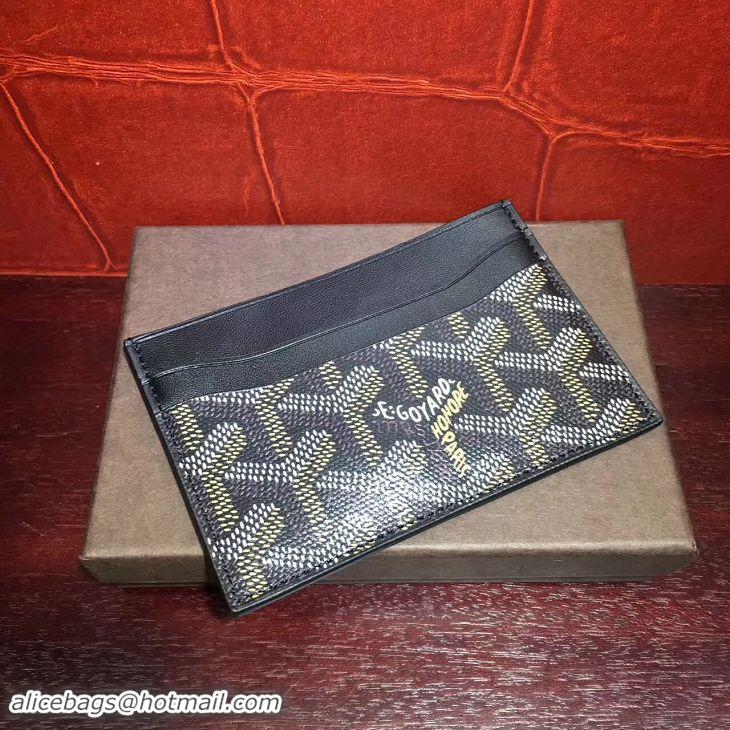 Most Popular Goyard Card Holder 020090 Black