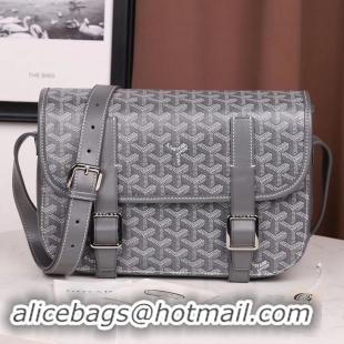 Newly Launched Goyard Messenger Shoulder Bag GM 8966 Dark Grey