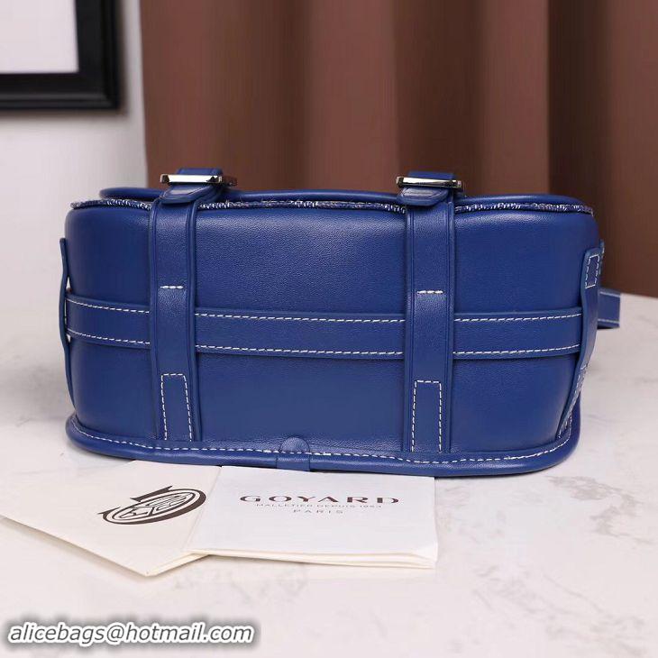 New Style Goyard Messenger Bag PM 8966 Dark Blue