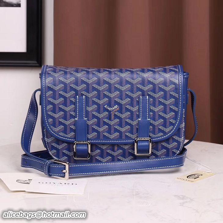 New Style Goyard Messenger Bag PM 8966 Dark Blue