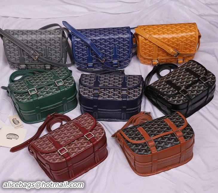 New Style Goyard Messenger Bag PM 8966 Dark Blue