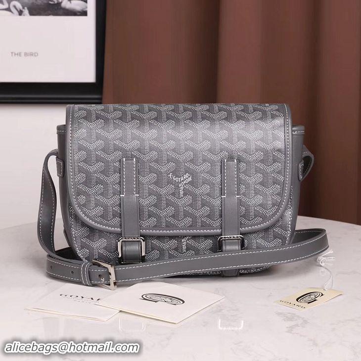 Hot Sale Goyard Messenger Shoulder Bag PM 8966 Dark Grey