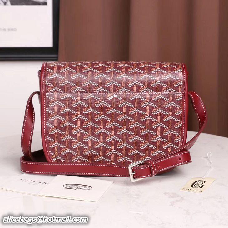 Best Price Goyard Messenger Shoulder Bag PM 8966 Burgundy