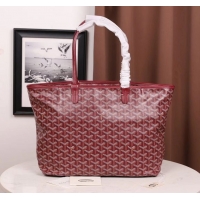 Free Shipping Goyard Artois Zipper Tote Bag 00319 Burgundy