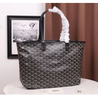 Most Popular Goyard Zipper Tote Bag 00319 Black