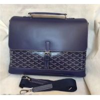 Top Quality Goyard Mens Briefacase Bag 8985 Navy Blue