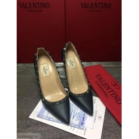 Modern VALENTINO ROLLING ROCKSTUD PUMP 9.5CM VT8661 Black