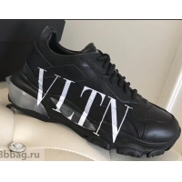 Top Design Valentino Bounce Low-top Sneakers VLTN VT2706 Black 2019