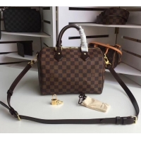 Fashion louis vuitton speedy 25 Damier ebene Canvas n41365 