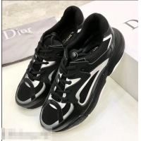 Inexpensive Discount Dior Calfskin Sneaker D0801 Black Mesh