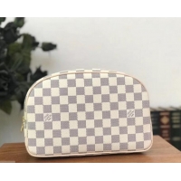 Inexpensive Louis Vuitton Toiletry 25 Bag Damier Azur Canvas M475311