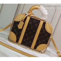 Shop Duplicate Louis Vuitton Monogram Canvas Mini Luggage Chain Bag M44581 2019 