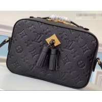 Unique Style Louis Vuitton Monogram Empreinte Saintonge Bag M44593 Noir 2019