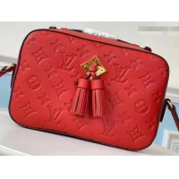 Best Grade Louis Vuitton Monogram Empreinte Saintonge Bag M44606 Scarlet 2019