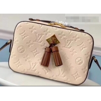 Perfect Louis Vuitton Monogram Empreinte Saintonge Bag M44597 Creme Caramel 2019