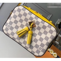 Most Popular Louis Vuitton Damier Azur Canvas Saintonge Bag N40154 Pineapple 2019