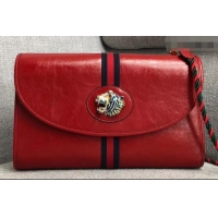 Imitation Gucci Web Rajah Medium Shoulder Bag 564697 Red 2019