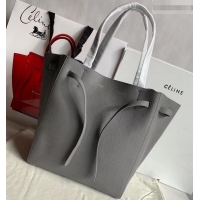 Best Quality Celine Small Cabas Phantom Bag in Grained Calfskin 401801 Gray