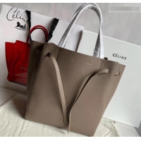 New Style Celine Small Cabas Phantom Bag in Grained Calfskin 401801 Camel