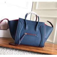 Hot Style celine grained calfskin phantom luggage 419016 blue/red