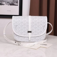 Shop Design Goyard Belvedere Messenger Bag PM 8965 White