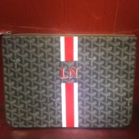 Price For Goyard Personnalization/Custom/Hand Painted LN With Stripes