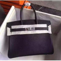  Best Product Hermes Birkin 30/35 Bag In Original togo Leather With Gold/Silver Hardware 425018 Black