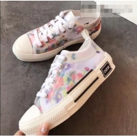 Famous Faux Dior Flowers Technical Canvas B23 Sneakers CD2321 2019