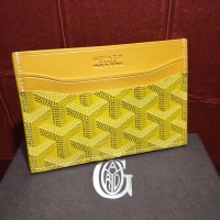 Top Quality Goyard Card Holder 020090 Yellow