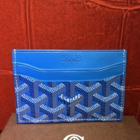 Low Cost Goyard Card Holder 020090 Light Blue