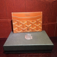 New Release Creation Goyard Card Holder 020090 Orange