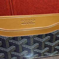 Classic Hot Sell Goyard Card Holder 020090 Black And Tan